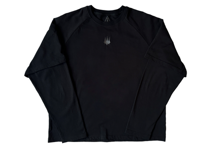BLACK DOUBLE SLEEVE