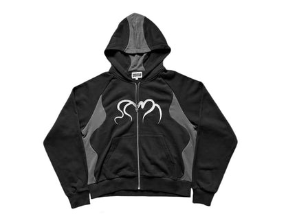 ENMO BOXY Zip Up Hoodie